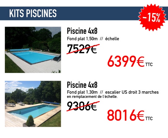 KITS PISCINES KITS PISCINES À -15%